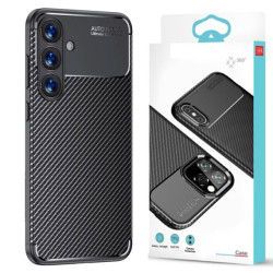 Husa AutoFocus - Samsung A25 - Carbon Grain BLACK Husa AutoFocus - Samsung A25 - Carbon Grain BLACK